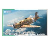 Special Hobby 32089 Fiat G.50bis/G.50bis/N Navy Fighter & Bomber 1:32 Model Kit
