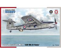 Special Hobby 72408 1:72nd scale Fairey Barracuda Mk.III 'ASV Mk.XI Radar'