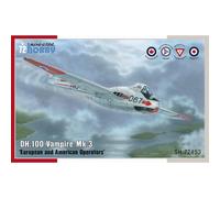 Special Hobby 72453 de Havilland DH.100 Vampire Mk3 1:72 Plastic Plane Model Kit