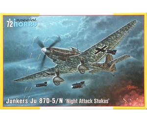 Special Hobby 72458 1:72nd scale Junkers Ju 87D-5/N German Night Fighters