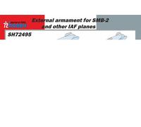 Special Hobby SH 72495 1:72 External armament for SMB-2 and other IAF planes