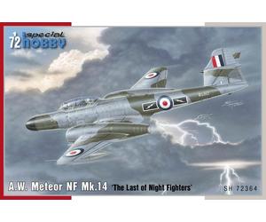 Special Hobby SH72364 1:72 Gloster Meteor NF Mk.14 "The Last of Night Fighters"