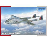 Special Hobby SH72383 1:72 de Havilland Vampire Mk.1 'RAF, RAAF & Armee de l'Air
