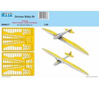 Special Hobby SHM48017 Grunau Baby IIB Canopy/Fabric Mask 1:48