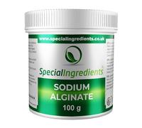 Special Ingredients Sodium Alginate 200g Molecular Gastronomy Ingredient, Premium Quality, Vegan, Non-GMO, Gluten Free - Recyclable Container