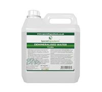 Special Ingredients Ultra Pure Food Grade Demineralised Purified Water H2O - Suitable for Vegans, Non-GMO, Gluten Free (5 Litre)