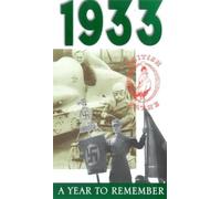 Special Interest - A Year To Remember: 1933 [VHS]