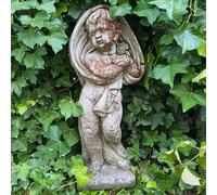Special Limited Edition Large Cherub Statue 'Winter'