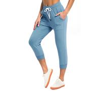 SPECIAL MAGIC Womens Capri Pants 0005Steel BlueM