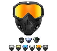 Special Mask for Welding and Cutting, Welding Helmet with Respirator, Large Viewing Welding Hood, Anti-Ultraviolet Radiation, Anti-Glare, Anti-Dust, Welding Hood,Welding Glasses(Imitation red)