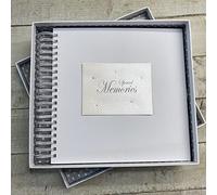 Special Memories. Card & Memory Book. Words Design. Hand Finished by WHITE COTTON CARDS (SM10)