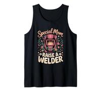 Special Mom Raise A Welder Coffee Tank Top
