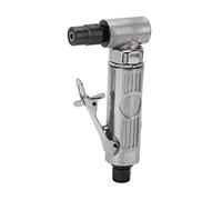 special motor Air Die Grinder, Multifunctional Right Angle Pneumatic Grinder High Accuracy Ergonomic Design 0.3HP electronic starter with 1/4in 1/8in Collet for Metal and Wood Processing