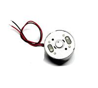 special motor axial Battery R300C DC 1.5V-6V Micro electronic starter, Mini Brushed Dc Turbine Fan Vibration Generator Wind Solar Toy Hobby Gear (Size : With wire)