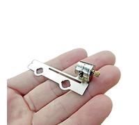 special motor Building Power 13 Teeth Gear Stepper electronic starter with Bracket 2-Phase 4-Wire Micro 10MM Stepper electronic starter for DIY Toy Handmade Science Experiment Engineering Repair