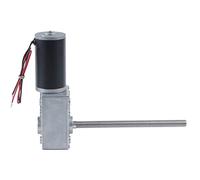 special motor DC Gear electronic starter 24v12v Worm Gear 31ZY5840 Threaded Screw Long axis Micro Adjustable Speed electronic starter (Color : 24v, Size : 260rpm)