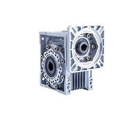 special motor Electric Gearbox Speed Reducer for NEMA 23 electronic starter, RV030 Worm electronic starter Gearbox, 14mm Output 5:1-80:1 11mm Input Shaft Worm Gearbox Speed Reducer (Color : 57x57mm,