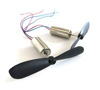 special motor electronic starter 2PCS DC 3.7V 48000RPM Coreless electronic starter Propeller for RC Aircraft Helicopter Toy DC Motors, Solidly Constructed