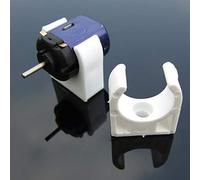 special motor electronic starter 3pcs 20mm White electronic starter Base Mounting Bracket Holder Seat for 130/131/140/180 DC electronic starter DIY Model Part, Solidly Constructed