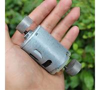 special motor electronic starter 545DC 12V 0.3A electronic starter Powerful Double Head Vibration Motors for DIY Massager Model Engine electronic starter, Solidly Constructed
