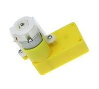 special motor electronic starter 6V Bend of Uniaxial Gear TT Motor/Deceleration Motor/Gearbox/DC Geared electronic starter for Robot Car Toy,2Pcs, Solidly Constructed