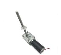 special motor electronic starter Adjustable Speed Self Lock electronic starter, DC 12V 24V 5-470RPM, High Torque Long Threaded Shaft, DC Electric Worm Geared electronic starter Mute Large Torque(Packa