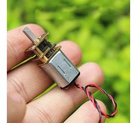 special motor electronic starter DC 3V 3.7V 6V N20 electronic starter Mini Micro Metal Gear with Gearwheel Reduction Precision Gearbox D Shaft DIY Robot Electric Door Lock, Solidly Constructed