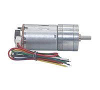 special motor electronic starter DIY Model Mini 12v Dc electronic starter, JGA25-370 DC Gear electronic starter, 50×24mm, for Robot Camera Rocker, 6-2000 RPM, Pumps electronic starter (Color : 6v, S
