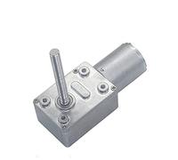 special motor electronic starter High Torque DC Motors, 6V 12V 24V 6-150RPM, M6 Threaded Long Shaft Electric DC Worm Geared electronic starter, Self Lock Adjustable Speed Mute Large Torque(Package a,2