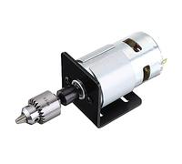 special motor electronic starter Lathe Press electronic starter with Drill Chuck & Mounting Bracket, DC 12V 795 electronic starter or 24V 15A 360W Power Convertor Mini Precision : 0.6 6mm) (Size : 0.