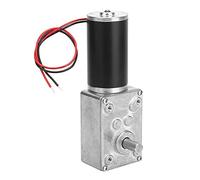 special motor electronic starter Mini Worm Geared electronic starter, DC 12V 10-400RPM 8mm Shaft, High Torque Gear Reduction electronic starter, Electric Gearbox Reducer Mute Large Torque : 130RPM)(20