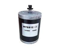 special motor electronic starter MY6812 Scooter Small Brush electronic starter, High Speed electronic starter with Sprocket, DC 150w 120W 100W 12V/24v Mute Large Torque : MY6812 120W, Voltage : 12V)(1