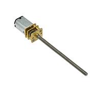 special motor electronic starter N20 Mini DC electronic starter, Metal Gear electronic starter, DC 3V/6V/12V, Shaft M3 x 55mm, 15/30/60/100/150/200/300/400/500/600/800/1000 RPM Mute Large Torque : 300