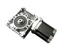 special motor electronic starter RV030 Worm Gearbox Speed Reducer, 5:1-80:1 11mm Input Shaft, NMRV030 Worm Reducer with NEMA 23 electronic starter 2NM Mini Precision : Ratio5, Voltage : RV030 2Nm) (C