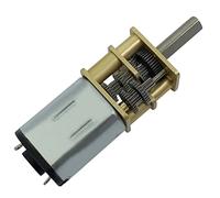 special motor Gear electronic starter GA12-N20 Dc Geared electronic starter 3V6V12V, Model Plane Metal Gears High Torque 1:1000 Speed Ratio DC Geared Mini Robots Airplane Electric Accessories (Size :