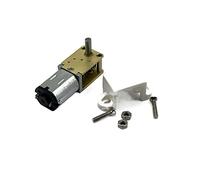 special motor Gear electronic starter Worm Gear 1218-N20 Reduction electronic starter, Micro 3V6V12V Smart Car Robot DC Gear Low Speed electronic starter with Bracket Electric Accessories (Size : 12V