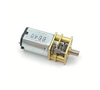 special motor Mini N20 Full Metal Gearbox Gear Reduction electronic starter DC 3V 5V 6V 330RPM Slow Speed Large Torque Reducer electronic starter 1Pcs