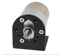 special motor Reduction electronic starter 37GA30-C 37mm DC 12V24V with Brush, 37GA520 Gear Low Speed High Torque Small electronic starter Extremely (Color : 12v Motor+bracket, Size : 15RPM)