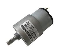 special motor Reduction electronic starter 37GB520 DC Low Speed Gear electronic starter, 12V24V Slow Speed High Torque Reversible Speed Regulation Small electronic starter Extremely(24v200rpm)
