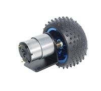 special motor Reduction electronic starter Mini JGB37-520 Model Car Dc electronic starter, 12V 24V High Torque Smart Car Kit electronic starter Wheel Coupling with Mounting Bracket Extremely(24v,35RPM