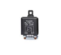 special motor Relay Car Truck electronic starter Automotive Relay 24V/12V 200A/100A/120A Continuous Type Automotive Modular Relay (Size : 12V1.8W120A)