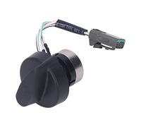 special motor Throttle electronic starter Knob, Easy Installation ABS Alloy Steel Tight Fit Excavator Throttle electronic starter Knob Switch for HD308