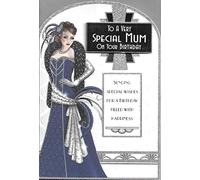 Special Mum Birthday Card with an Art Deco Flapper Design
