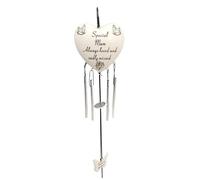 Special Mum Hanging Wind Chime - Graveside Memorial Decoration Tribute Plaque - 27 x 8.5cm - With Metal Ground Stake Outdoor Garden - Parent Family Member