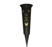 Special Nan Verse Graveside Memorial Grave Spiked Flower Vase