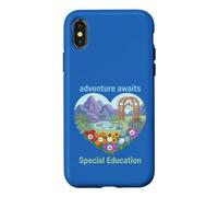 Special Needs Educator Sensory Integration Adventure Awaits Case for iPhone X/XS