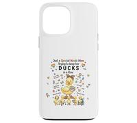 Special Needs Mom Autism Caregivers Cute Mama Duck Case for iPhone 13 Pro Max