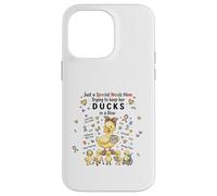Special Needs Mom Autism Caregivers Cute Mama Duck Case for iPhone 14 Pro Max