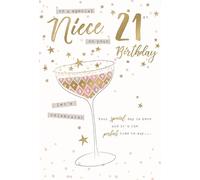Special Niece 21st Birthday Birthday Card