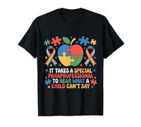 Special Paraprofessional Autism Awareness Puzzle Advocate T-Shirt